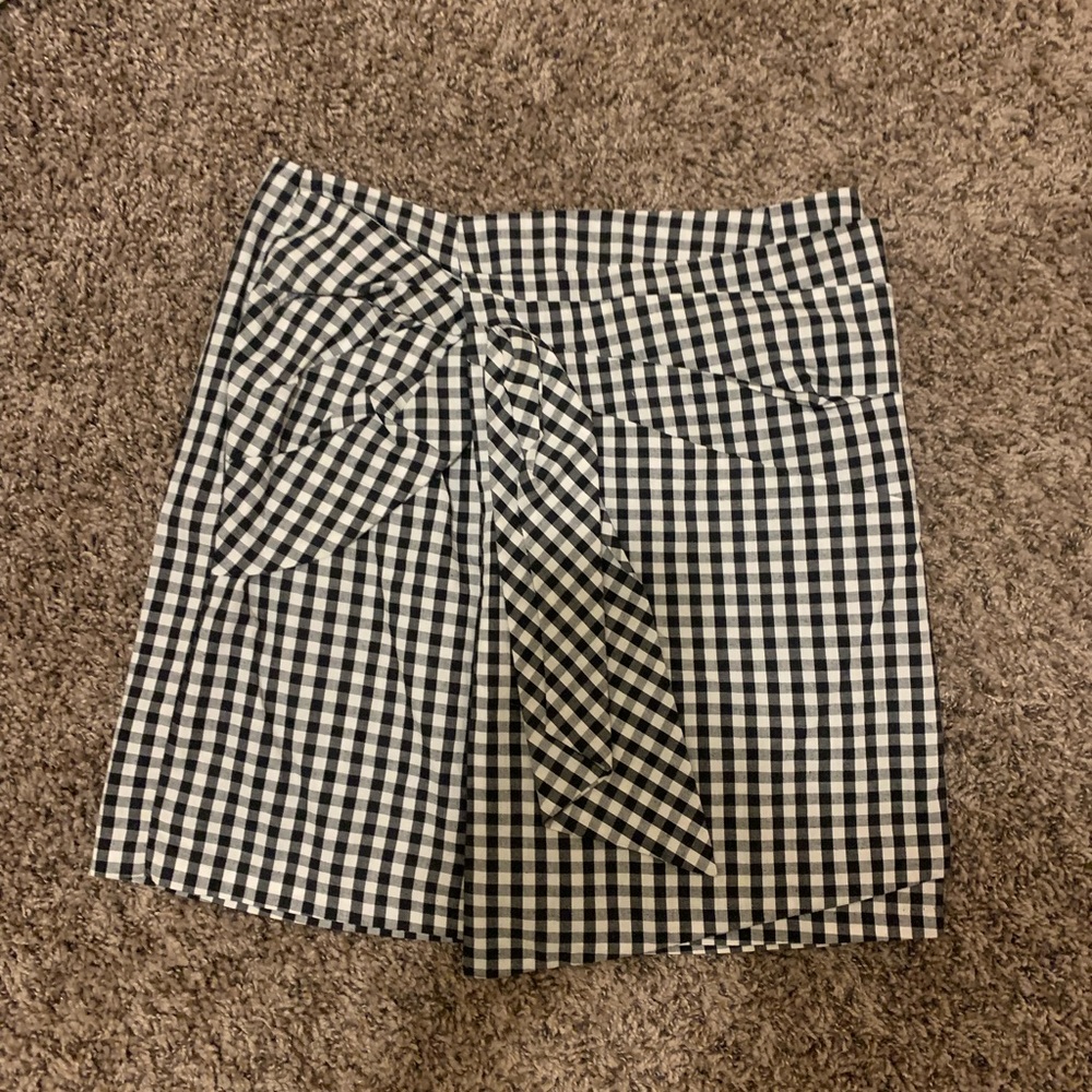 Checkered Mini Skirt
